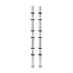 712-EPPEG3A 11 1/2" Epicureanist Wine Pegs w/ (3) Bottle Capacity, Satin Nickel