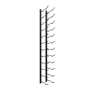712-EPWIRE24B 47 1/4"H Epicureanist Commercial Wine Rack w/ (24) Bottle Capacity, Black