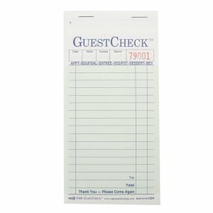 790-466497 Guest Check - (2) Parts Booked, (17) Lines