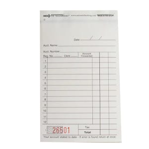 790-466999 Guest Check - (2) Parts Booked, (12) Lines