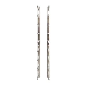 712-EPPEGWALL9S 35 3/4"H Epicureanist Commercial Wine Rack w/ (9) Bottle Capacity, Stainless Steel