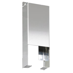 330-B1010 Wall Mount Disposable Mask Dispenser - 11 3/5"W x 10 1/5"H, Stainless Steel