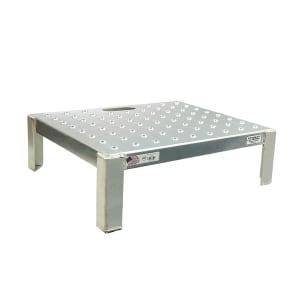 098-53604 Ergo Single Step Platform - Aluminum