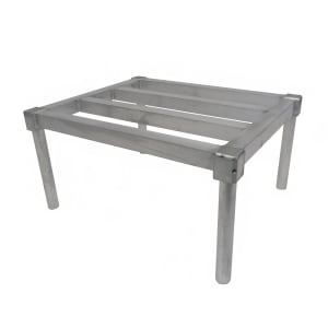 148-ADE2024KD 24" Stationary Dunnage Rack w/ 2200 lb Capacity, Aluminum