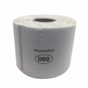 790-625388 Square Datecode Genie® Permanent Food Storage Label - 2" x 2", White