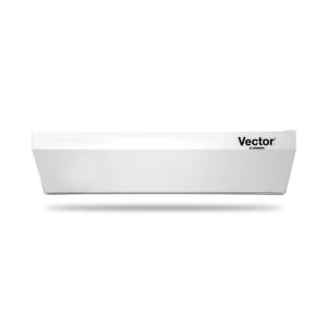 371-921SP Wall Mount UV Fly Light Trap w/ Glue Board - 590 sq ft Range, White