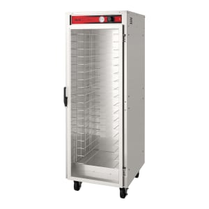 207-VHFA18 Full Height Non-Insulated Mobile Heated Cabinet w/ (18) Pan Capacity, 120v