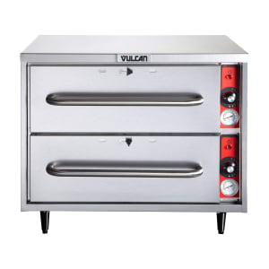 207-VW2S 27.5"W Freestanding Warming Drawer w/ (2) 21.5" Compartments, 120v