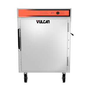 207-VPT7SL 1/2 Height Insulated Pass Thru Mobile Heated Cabinet w/ (7) Pan Capacity, 120v