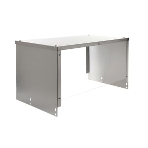 757-BVSG183 18" Sneezeguard for (3) Well Steam Table, Aluminum w/ Acrylic Panel