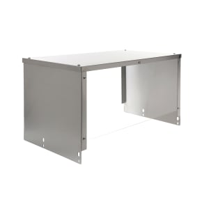 757-BVSG182 18" Sneezeguard for (2) Well Steam Table, Aluminum w/ Acrylic Panel