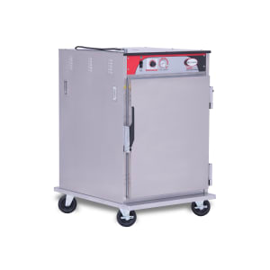 757-HTSS44W64PT 1/2 Size Insulated Pass-thru Mobile Heated Proofing Cabinet w/ (6) Pan Capacity - 208-230v/1ph