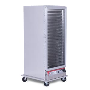 757-PICA6024INSA4R1 3/4 Size Insulated Mobile Heated Proofing Cabinet w/ (12) Pan Capacity - 208-230v/1ph