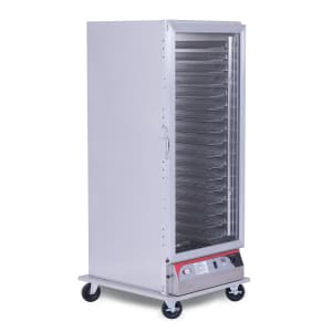 757-PHC6024INSA4L1 3/4 Size Insulated Mobile Heated Proofing Cabinet w/ (12) Pan Capacity - 208-230v/1ph