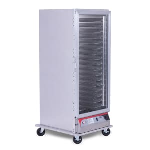 757-PICA7032A1R2 Full Size Non-Insulated Mobile Heated Proofing Cabinet w/ (16) Pan Capacity - 120v/1ph