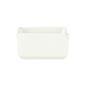 024-905356010 2 1/4 oz Royal Rideau Ramekin - Square, Slenda Pattern, White