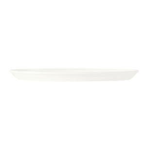 024-905356302 13 1/4" x 9-1/2" Oval Slenda Tray - Porcelain, White Royal Rideau™