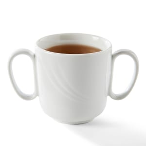 024-9185631 10 1/2 oz Schonwald Mug - Donna, Porcelain, White