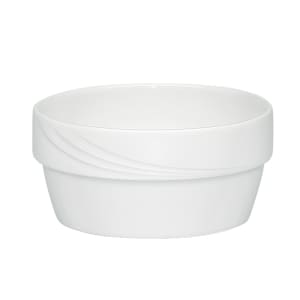024-9185745 16 oz Round Donna Soup/Oatmeal Bowl - Porcelain, Continental White™