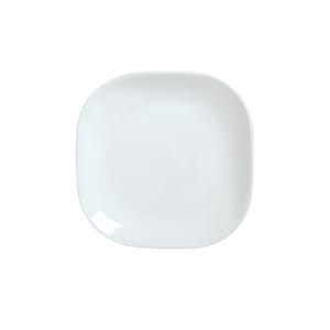 024-911194421 9" Square Plate, Coupe, w/ Reflections Pattern & Shape, Alumawhite Body