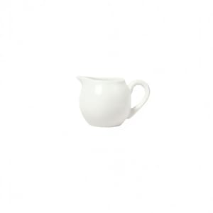 024-911197034 5 oz Slenda® Creamer - Glazed Porcelain, White Royal Rideau™