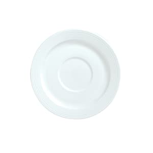 024-911196021 5 3/4" Round Cappuccino Saucer w/ Repetition Pattern & Shape