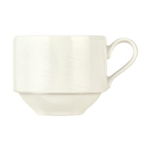 024-987659436 8 1/2 oz Silk Cup - Porcelain, Royal Rideau White