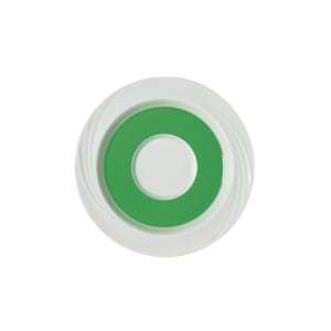 024-918713062942 6 5/8" Round Schonwald Saucer - Donna Senior, Porcelain, White/Green