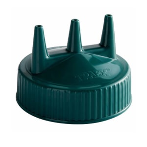 175-3300191 Tri-Tip Replacement Cap - For 16,24,32 oz, Wide Mouth, Green