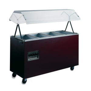 175-3870746 46" Hot Food Table w/ (3) Wells & Enclosed Base, 120v
