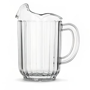 175-601013 60-oz Three-Lipped Pitcher - Clear Poly