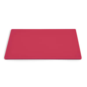 Vollrath 5200240 Poly Cutting Board - 15 x 20 x 1/2&quot; Red