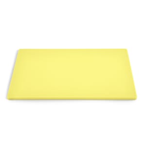 Vollrath 5200350 Poly Cutting Board - 18 x 24 x 1/2&quot; Yellow