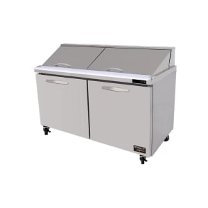 124-KSTM602 60 2/5" Kool-It Mega Top Sandwich/Salad Prep Table w/ Refrigerated Base, 115v