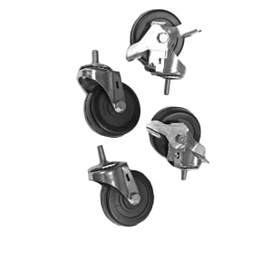 581-ULACOMCASTERS6 6" Caster Set