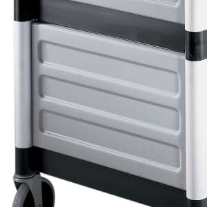 144-BC340KDP480 Single Shelf Panel Set for KD Utility Cart, Gray