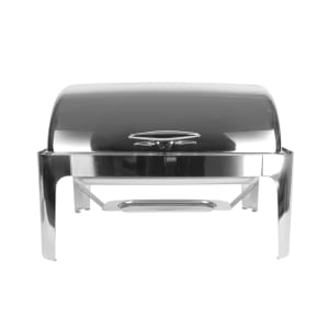 080-601 Full Size Chafer w/ Roll-top Lid & Chafing Fuel Heat