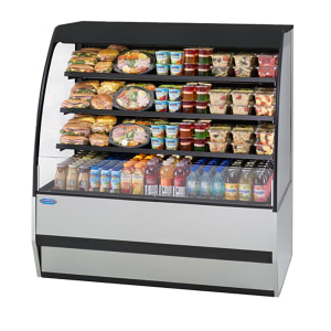 204-SSRPF7752 77" Vertical Open Air Cooler w/ (4) Levels, 208-240v/1ph