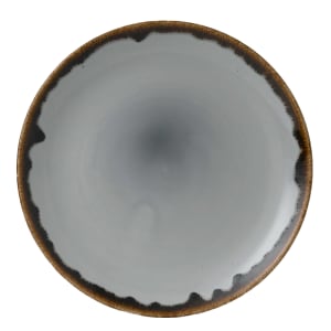 450-HG102 10 1/4" Round Harvest Plate - Ceramic, Gray