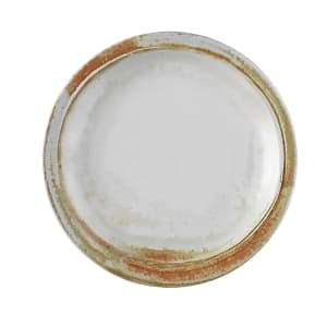 450-FN525 8" Round Maker's Finca Plate - Ceramic, Sandstone
