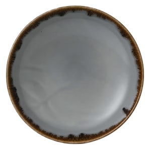 450-HG975 40 oz Round Harvest Bowl - Ceramic, Gray