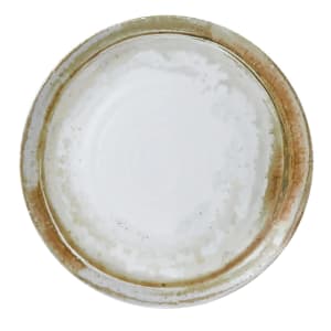 450-FN517 10 3/4" Round Maker's Finca Plate - Ceramic, Sandstone