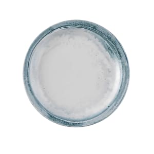450-FN501 8" Round Maker's Finca Plate - Ceramic, Limestone