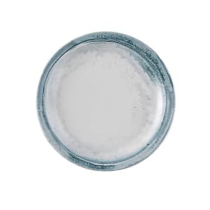 450-FN502 6" Round Maker's Finca Plate - Ceramic, Limestone