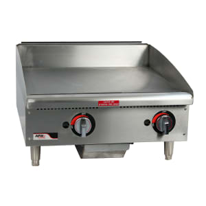 011-EG48S 48" Electric Griddle w/ Thermostatic Controls - 3/4" Steel Plate, 208v/1ph