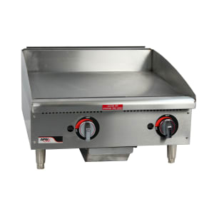 011-GGT48SLP 48" Gas Griddle w/ Thermostatic Controls - 1" Steel Plate, Liquid Propane