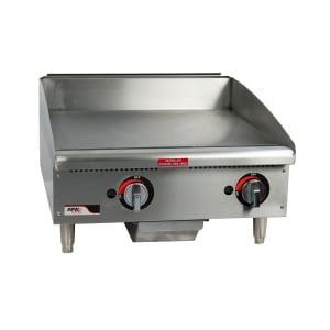 011-EG24S 24" Electric Griddle w/ Thermostatic Controls - 3/4" Steel Plate, 208v/1ph