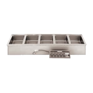 011-HFW5S208 Drop-In Hot Food Well w/ (5) Full Size Pan Capacity, 208v/3ph
