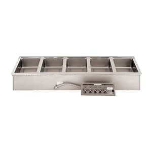 011-HFW5S240 Drop-In Hot Food Well w/ (5) Full Size Pan Capacity, 240v/3ph