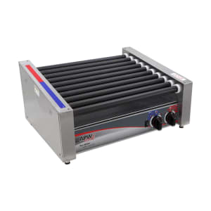 011-HRS50S120 50 Hot Dog Roller Grill - Slanted Top, 120v
